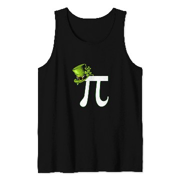 Discover Pi Day 314 Math Geek Teacher Student St Patricks Pi Day Tank Tops