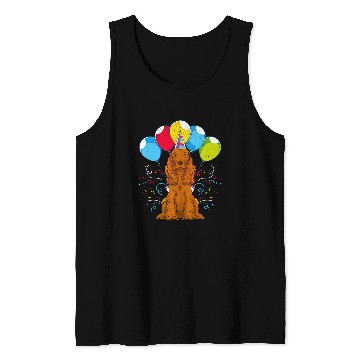 Discover Dog Cocker Spaniel Lover Pet Animal Kids Birthday Dog Owner Cocker Spaniel Tank Tops