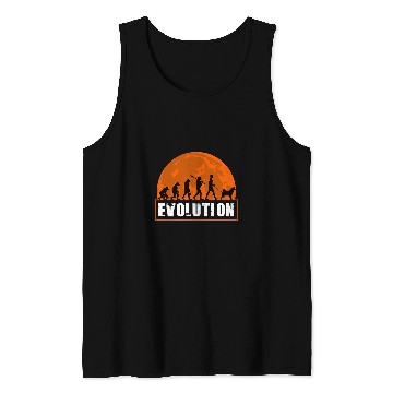 Discover Akita Dog Dad Human Evolution Gift Tank Tops