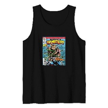 Discover Reading Book Comic Book Cover Page Magazine Figure Hamster Reader Tank Tops