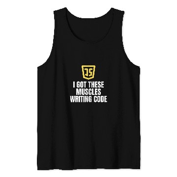 Discover Funny JavaScript Programming Coding Programmer Developer Tank Tops
