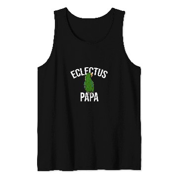 Discover Eclectus Papa Parrot Bird Macaw Tank Tops