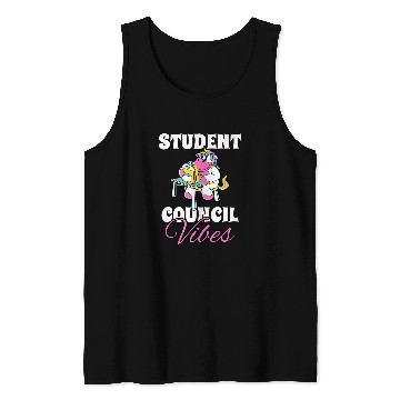 Discover Student Council Vibes 11 Tank Tops