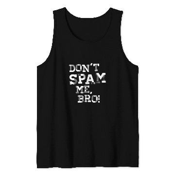 Discover Funny Email Marketing SAAS Email Spam Startup Tank Tops