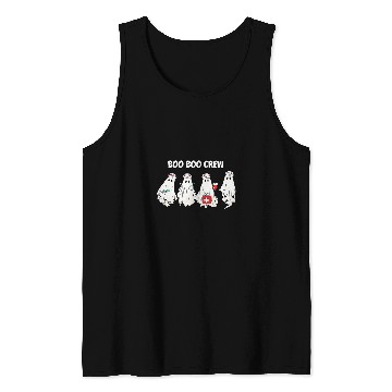 Discover Halloween nurses Boo Boo Crew Tank Tops