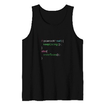 Discover Software Code Programmer Engineer Tacos Lover Geek Nerd Tank Tops