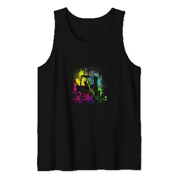 Discover Forklift operator forklift truck 3 Tank Tops