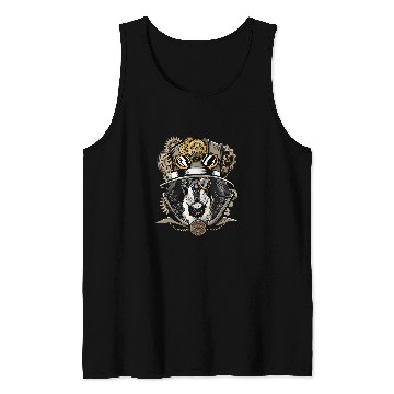 Discover Mastiff Dog Medieval Victorian Gothic Steampunk Tank Tops