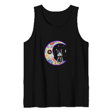Discover Skeletons Skulls Rabbit Dia de Los Muertos Skeletons Sugar Skull Tank Tops