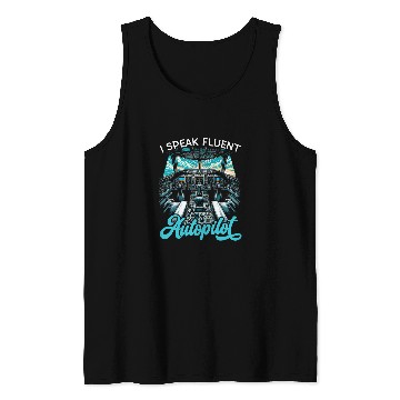 Discover Flight Simulator Aviation Console Pilot Flight Simulation 8 Tank Tops