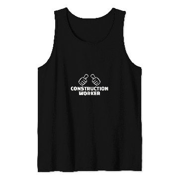 Discover Construction worker Tank Tops