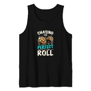 Discover Backgammon Player Strategy Board Game Dice Game 12 Tank Tops