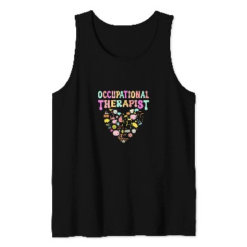 Discover Occupational Therapy Student Pediatric Ot Therapist Physical 1 Tank Tops