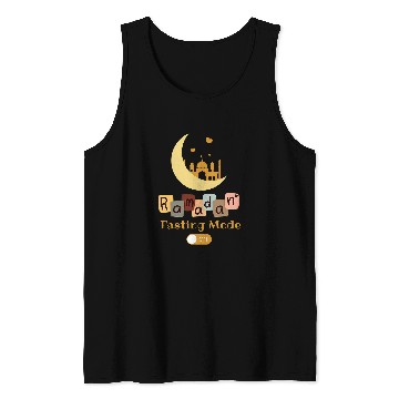 Discover Funny Fasting Mode Ramadan On Cool Islamic Fasting For Kids 21 Tank Tops