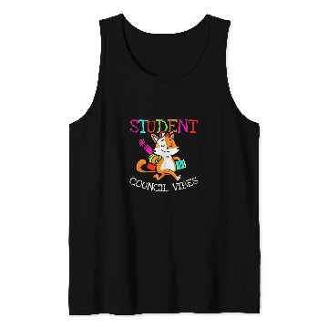 Discover Student Council Vibes 9 Tank Tops