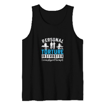 Discover Funny DPT Physical Therapist PTA Physical Therapy Tank Tops