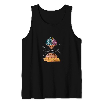 Discover Science Day Physics Major Student Chemistry Ice Cream Tank Tops