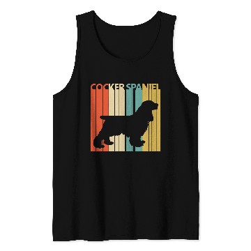 Discover Dog Cocker Spaniel Dog Tank Tops