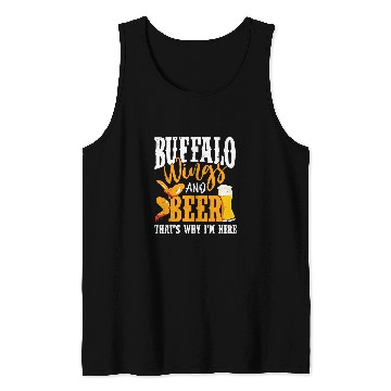 Discover Buffalo Wings Fried Chicken Hot Wing Sauce 21 Tank Tops