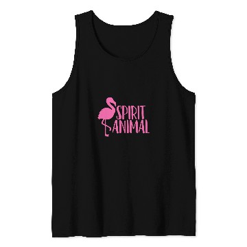 Discover Flamingo Pink Bird Tank Tops