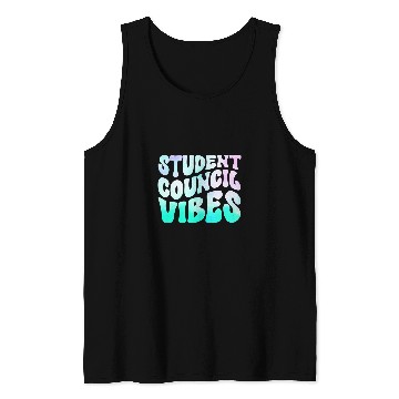 Discover Student Council Vibes Tank Tops