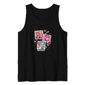 Discover Kids Monster High Student Photo Character Grid Tank Tops