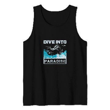 Discover Dive into Paradise Tank Tops
