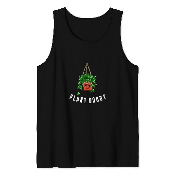Discover Funny Plant Daddy Tank Tops