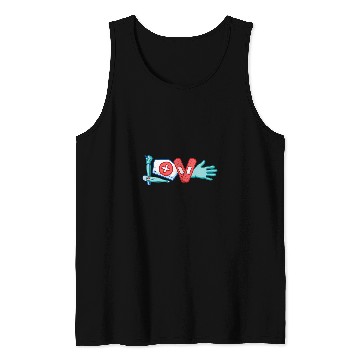 Discover nurses Gloves Nursing Student RN LPN Thank You Tank Tops