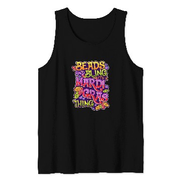Discover Beads And Bling Its A Mardi Gras Thing Tank Tops