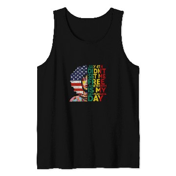 Discover Black History Month Juneteenth Dashiki American Flag Tank Tops