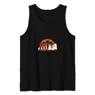 Discover Forklift Driver Evolution Retro Tank Tops