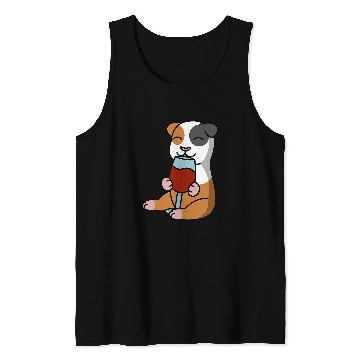 Discover Guinea Pig Drinking Wines Pet Tank Tops
