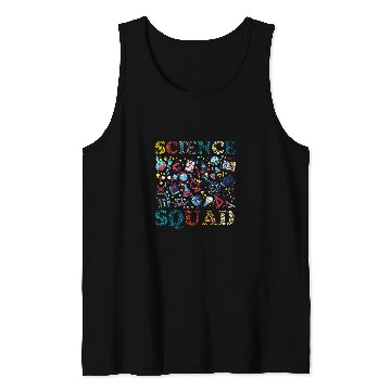 Discover vintages Science Squad Technology Teacher Team Student Steam Tank Tops