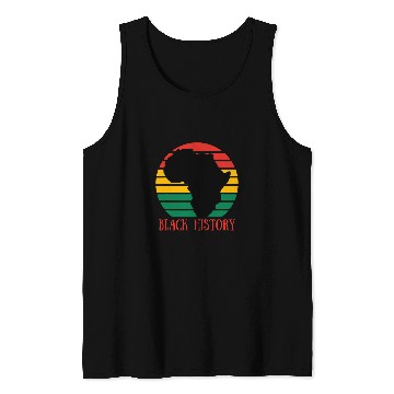 Discover Black History Month African American History Africa Power Tank Tops