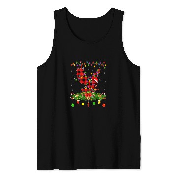 Discover Funny Matching buffalo plaids Eagle Bird Christmas Pajama Tank Tops