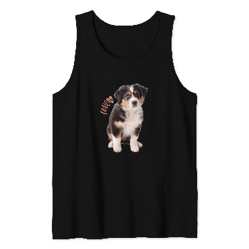 Discover Australian Shepherd Aussie Mom Dad Love Dog Pet Tee Tank Tops
