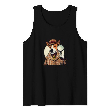 Discover Jack Russell Pet Detective Funny Dog Mystery 3 Tank Tops