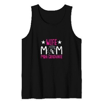 Discover MBA Student Business Degree Graduation 14 Tank Tops