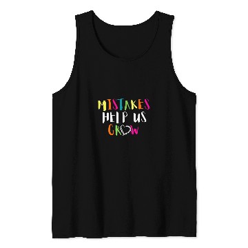 Discover Growth Mindset Positive Teacher Student Self Development Tank Tops