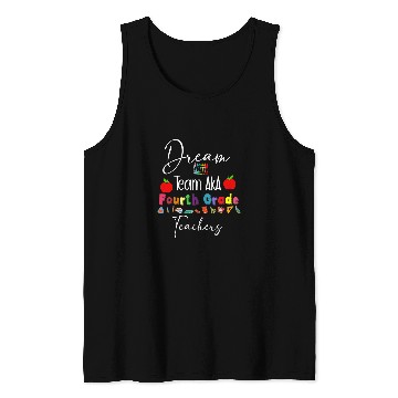 Discover Fourth Grade Teachers Back To School Team Aka 4th Student Tank Tops