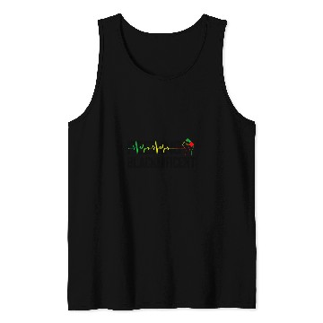 Discover black power fist feeling blacknificent heartbeat Tank Tops