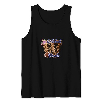 Discover Sport American Football Wildcats Pride Cheetah Leopard Print Football Wildcat Sports Tank Tops