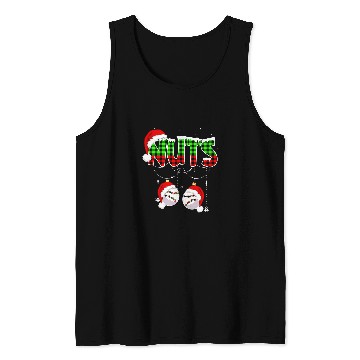 Discover Sport Baseball Nuts Baseball Softball Chestnuts Couples Funny Christmas Tank Tops