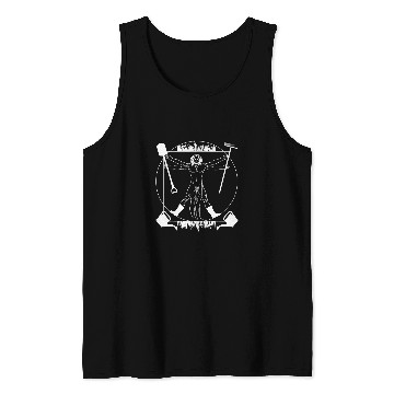 Discover Gardening Landscaping Garden Leonardo Da Vinci Gardener Tank Tops