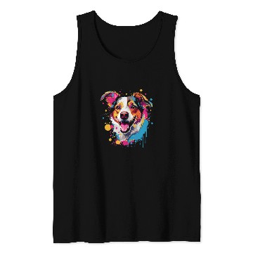 Discover Jack Russell Pet Dog Walking Pet Fan 3 Tank Tops