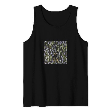 Discover Dachshund Pet Purple Lavender vintages Plant Pattern Tank Tops