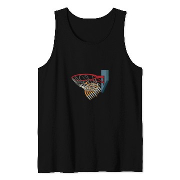 Discover Funny Basketball Player Menorah Hanukkah Sport Chanukah Jewish Tank Tops