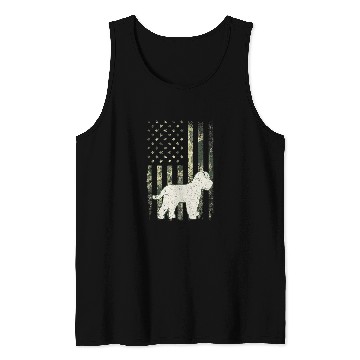 Discover Cockapoo Pet Dad Mom Camouflage USA Flag Tank Tops