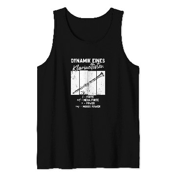 Discover Funny Clarinet Dynamic Clarinet Brass Orchestra Tank Tops